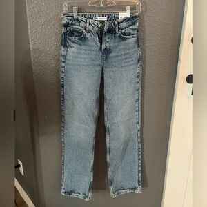 NWT Zara straight leg jeans